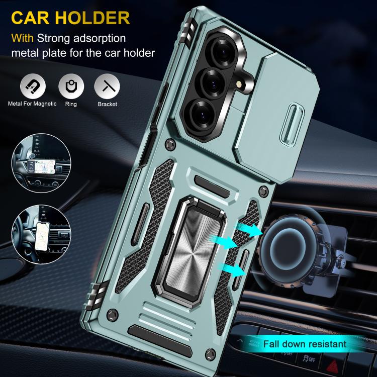 Armor PC + TPU Camera Shield Phone Case, For Galaxy Z Fold7 / Z Fold8 Ultra 5G, For Galaxy Z Flip7 / Z Flip8 5G, For Samsung Galaxy Z Flip6 5G