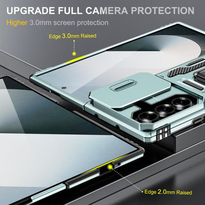 Armor PC + TPU Camera Shield Phone Case, For Galaxy Z Fold7 / Z Fold8 Ultra 5G, For Galaxy Z Flip7 / Z Flip8 5G, For Samsung Galaxy Z Flip6 5G