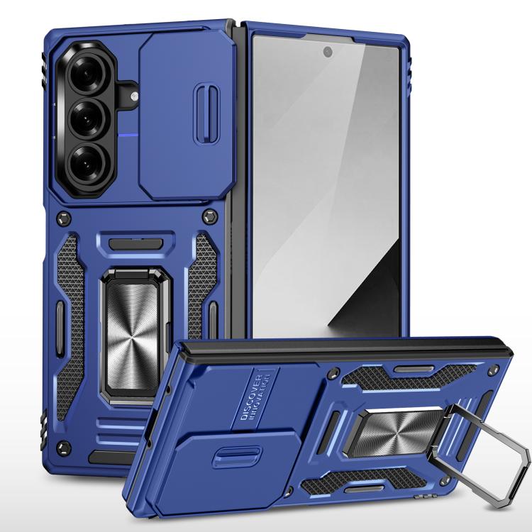 Armor PC + TPU Camera Shield Phone Case, For Galaxy Z Fold7 / Z Fold8 Ultra 5G, For Galaxy Z Flip7 / Z Flip8 5G, For Samsung Galaxy Z Flip6 5G