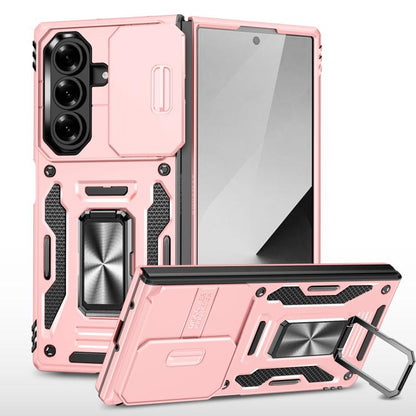 Armor PC + TPU Camera Shield Phone Case, For Galaxy Z Fold7 / Z Fold8 Ultra 5G, For Galaxy Z Flip7 / Z Flip8 5G, For Samsung Galaxy Z Flip6 5G