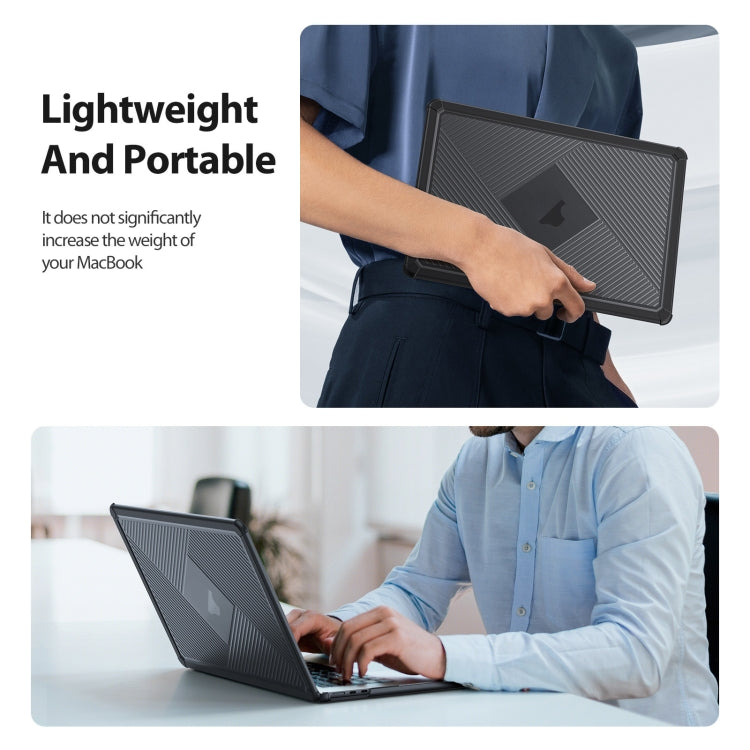 DUX DUCIS LCGH Laptop Frosted Protective Case, For MacBook Air 13.6 2022/2024 A2681