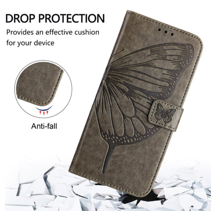 Embossed Butterfly Leather Phone Case