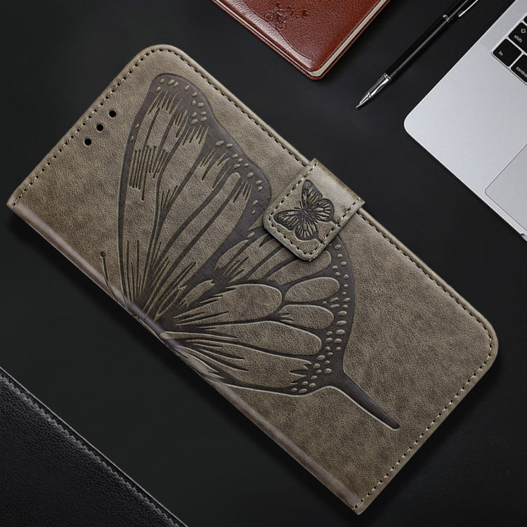 Embossed Butterfly Leather Phone Case