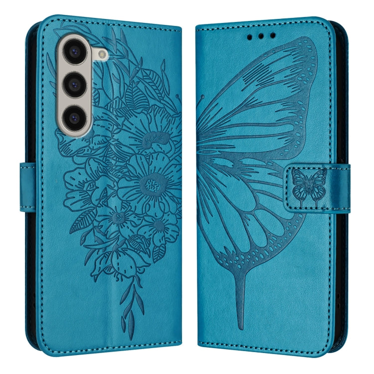 Embossed Butterfly Leather Phone Case