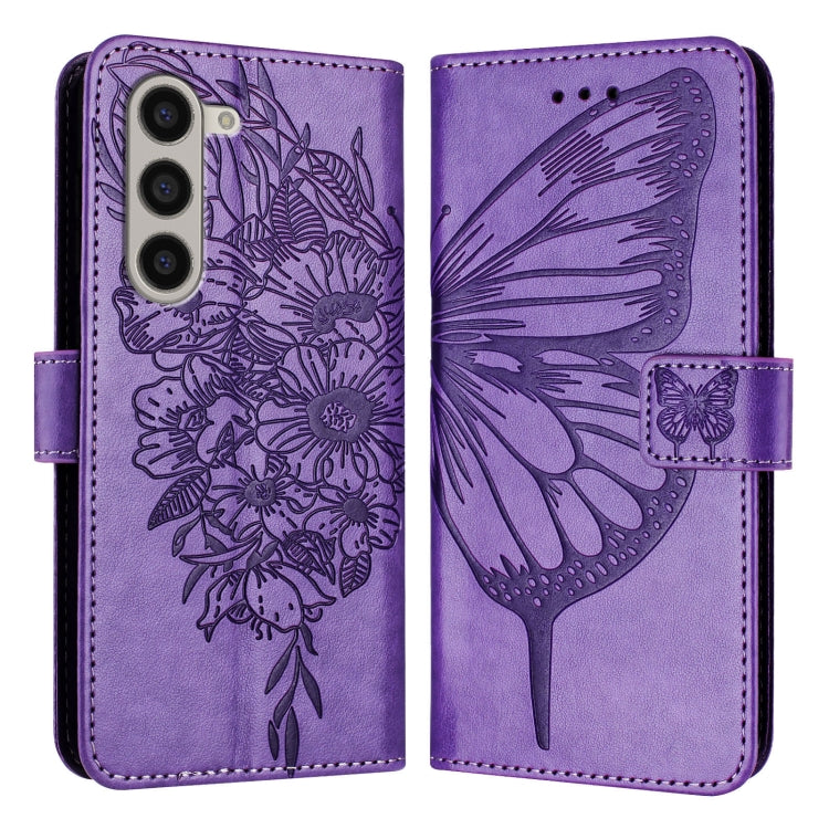 Embossed Butterfly Leather Phone Case