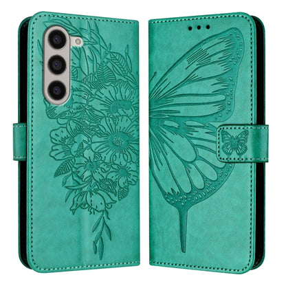 Embossed Butterfly Leather Phone Case