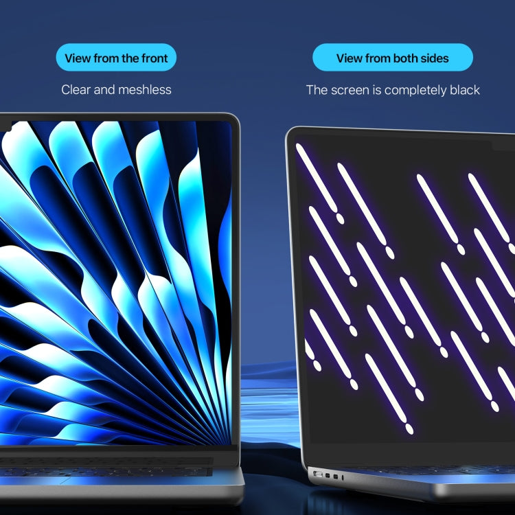 DUX DUCIS LCGH Laptop Privacy Tempered Glass Film, For MacBook Air 13.6 2022/2024 A2681, For MacBook Air 15.3 2023/2024 A2941, For MacBook Pro 16 2019/2021/2023 A2141