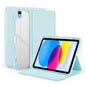 2-Fold Clear Acrylic Leather Tablet Case, For iPad Air 13 2024 / Pro 12.9 2022, For iPad Pro 11 2022/2021/2020/2018, For iPad 10th Gen 10.9 2022, For iPad Air 2022/2020 10.9, For iPad 10.2 2021 / 2020
