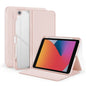 2-Fold Clear Acrylic Leather Tablet Case, For iPad Air 13 2024 / Pro 12.9 2022, For iPad Pro 11 2022/2021/2020/2018, For iPad 10th Gen 10.9 2022, For iPad Air 2022/2020 10.9, For iPad 10.2 2021 / 2020