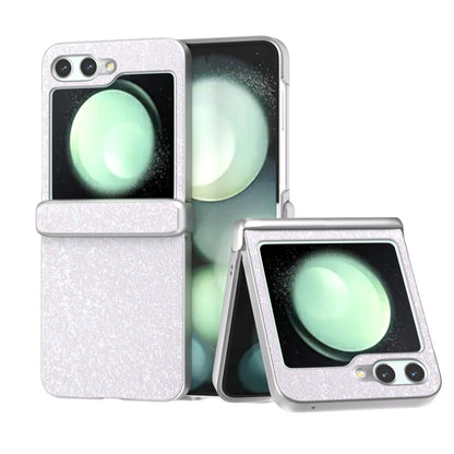 Glitter Powder Diamond Paint Shockproof Phone Case, For Samsung Galaxy Z Flip6 / Flip7 FE, For Samsung Galaxy Z Flip5