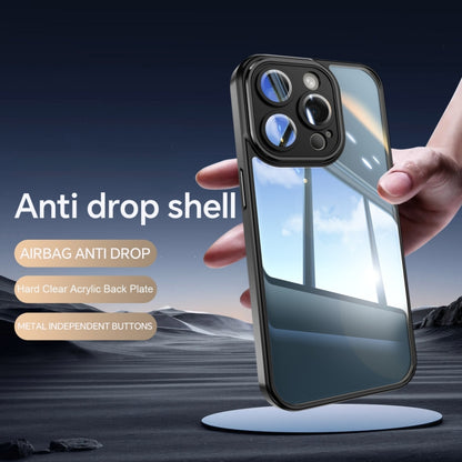 Acrylic Hybrid TPU Armor Shockproof Phone Case, For iPhone 13 Pro, For iPhone 13, For iPhone 12