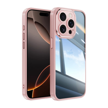 Acrylic Hybrid TPU Armor Shockproof Phone Case, For iPhone 17e / 16e, For iPhone 16 Pro Max, For iPhone 16 Pro
