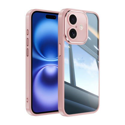 Acrylic Hybrid TPU Armor Shockproof Phone Case, For iPhone 16 Plus, For iPhone 16, For iPhone 15 Pro Max