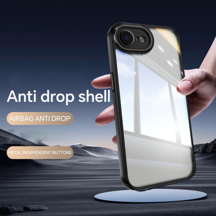 Acrylic Hybrid TPU Armor Shockproof Phone Case, For iPhone 17e / 16e, For iPhone 16 Pro Max, For iPhone 16 Pro