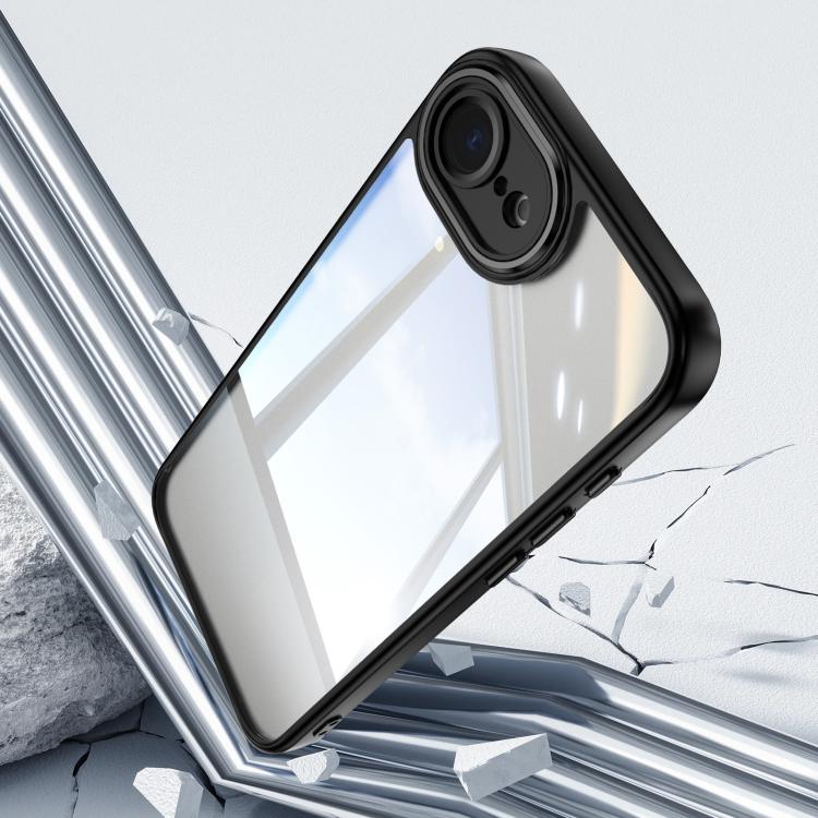 Acrylic Hybrid TPU Armor Shockproof Phone Case, For iPhone 17e / 16e, For iPhone 16 Pro Max, For iPhone 16 Pro