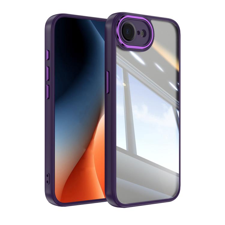 Acrylic Hybrid TPU Armor Shockproof Phone Case, For iPhone 17e / 16e, For iPhone 16 Pro Max, For iPhone 16 Pro