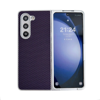 Kevlar Carbon Fiber Ultra-thin Shockproof Phone Case, For Samsung Galaxy Z Fold Special, For Samsung Galaxy Z Flip6 / Flip7 FE, For Samsung Galaxy Z Fold6, For Samsung Galaxy Z Fold5