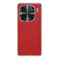 Silver Edge Cross Texture PU Leather Phone Case, For vivo Y200i, For vivo iQOO Neo9 Pro, For vivo iQOO Neo9, For vivo iQOO 12 Pro, For vivo iQOO 12, For vivo iQOO Neo8 Pro