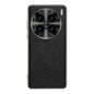 Silver Edge Cross Texture PU Leather Phone Case, For vivo Y200 GT, For vivo Y200t, For vivo X100s Pro, For vivo X100s, For vivo X100 Ultra, For vivo Y200