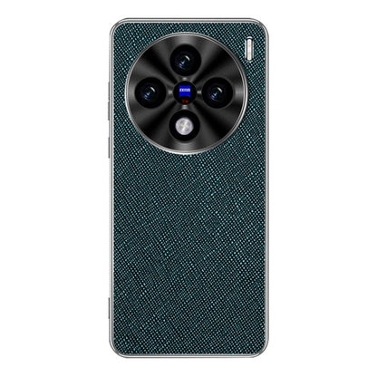 Silver Edge Cross Texture PU Leather Phone Case, For vivo Y200 GT, For vivo Y200t, For vivo X100s Pro, For vivo X100s, For vivo X100 Ultra, For vivo Y200