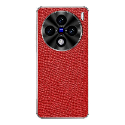 Silver Edge Cross Texture PU Leather Phone Case, For vivo Y200 GT, For vivo Y200t, For vivo X100s Pro, For vivo X100s, For vivo X100 Ultra, For vivo Y200