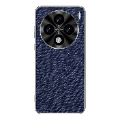 Silver Edge Cross Texture PU Leather Phone Case, For vivo Y200 GT, For vivo Y200t, For vivo X100s Pro, For vivo X100s, For vivo X100 Ultra, For vivo Y200