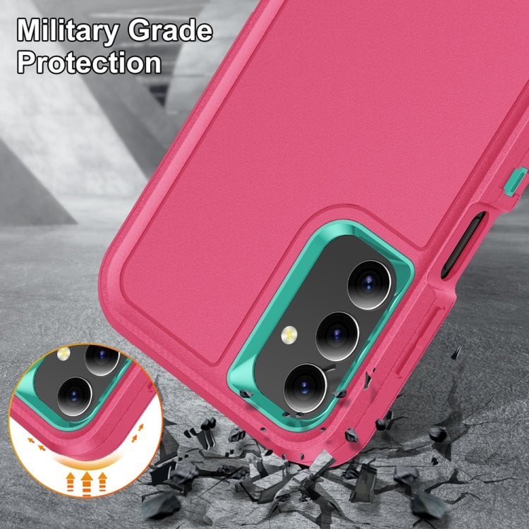 Rugged PC + Silicone Phone Case with Holder