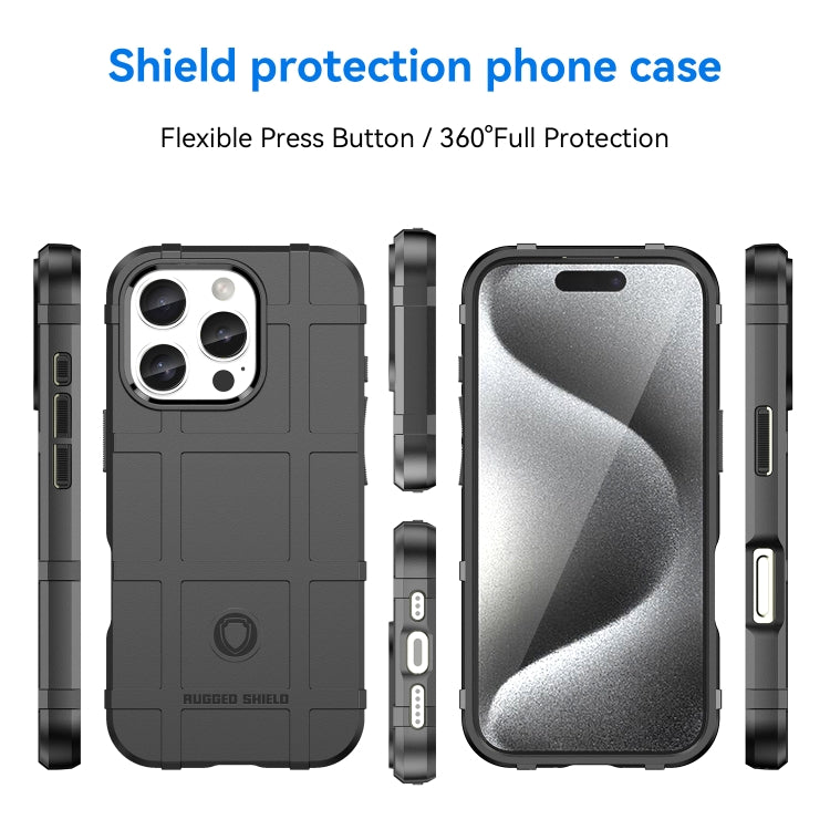 Full Coverage Shockproof TPU Phone Case, For iPhone 16 Pro, For iPhone 16 Plus, For iPhone 16