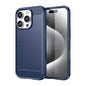 Brushed Texture Carbon Fiber TPU Phone Case