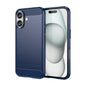 Brushed Texture Carbon Fiber TPU Phone Case, For iPhone 16 Pro Max, For iPhone 16 Pro, For iPhone 16 Plus, For iPhone 16