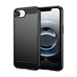 Brushed Texture Carbon Fiber TPU Phone Case