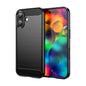 Brushed Texture Carbon Fiber TPU Phone Case, For iPhone 17e / 16e, For iPhone 17 Pro Max, For iPhone 17 Pro, For iPhone 17, For iPhone Air, For iPhone 16 Pro Max, For iPhone 16 Pro, For iPhone 16 Plus