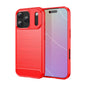 Brushed Texture Carbon Fiber TPU Phone Case, For iPhone 17e / 16e, For iPhone 17 Pro Max, For iPhone 17 Pro, For iPhone 17, For iPhone Air, For iPhone 16 Pro Max, For iPhone 16 Pro, For iPhone 16 Plus