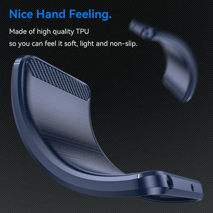 Brushed Texture Carbon Fiber TPU Phone Case, For iPhone 18, For iPhone 18 Pro, For iPhone 18 Pro Max, For iPhone 17e / 16e, For iPhone 17 Pro Max, For iPhone 17 Pro, For iPhone 17, For iPhone Air
