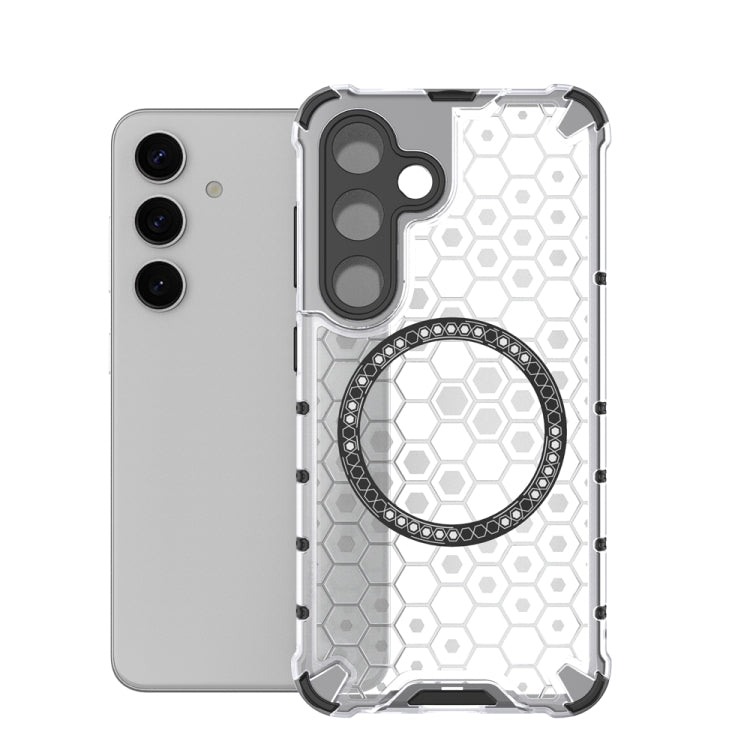 Honeycomb Magnetic Ring Shockproof Phone Case