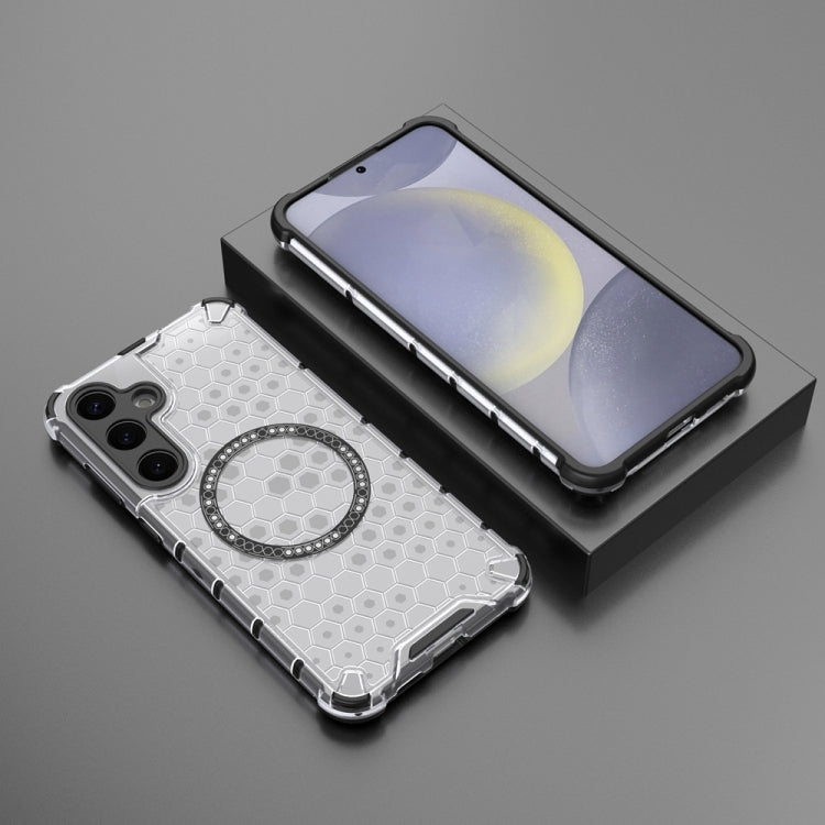 Honeycomb Magnetic Ring Shockproof Phone Case