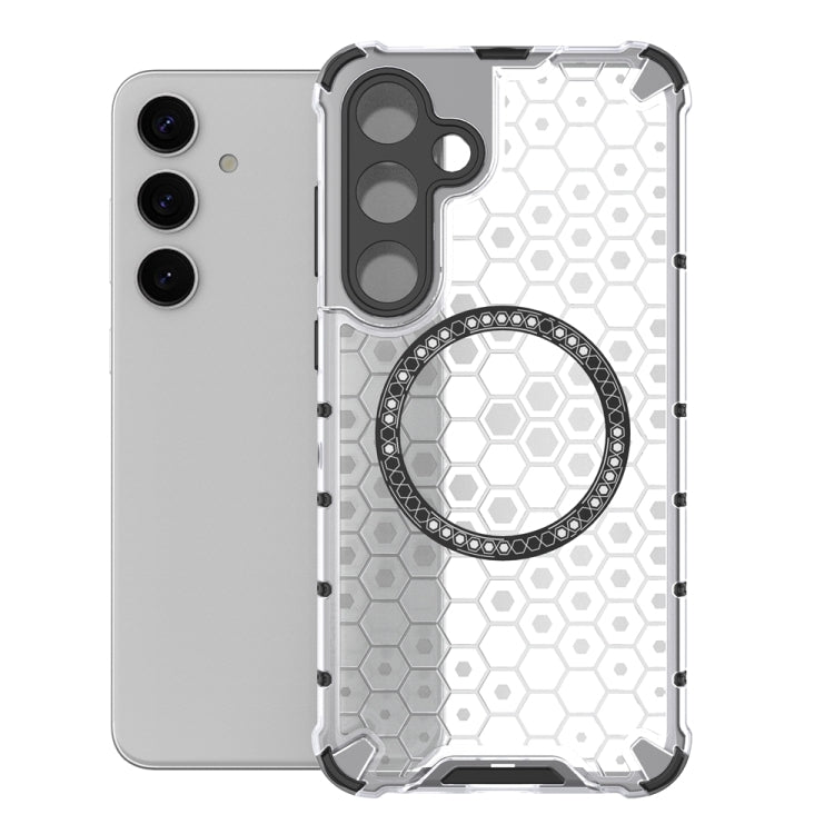 Honeycomb Magnetic Ring Shockproof Phone Case