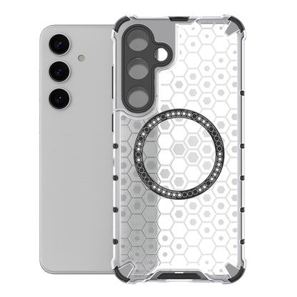 Honeycomb Magnetic Ring Shockproof Phone Case