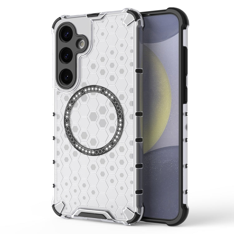 Honeycomb Magnetic Ring Shockproof Phone Case