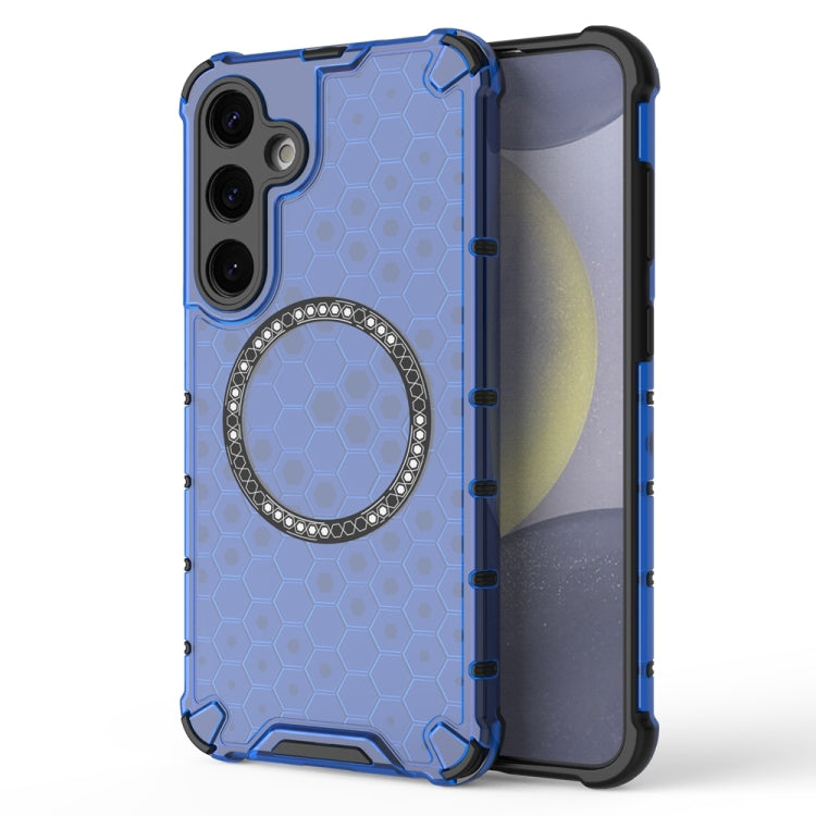 Honeycomb Magnetic Ring Shockproof Phone Case