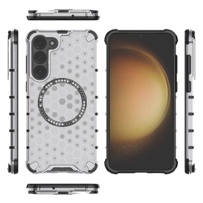 Honeycomb Magnetic Ring Shockproof Phone Case