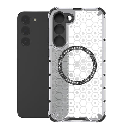 Honeycomb Magnetic Ring Shockproof Phone Case