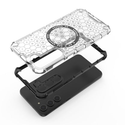 Honeycomb Magnetic Ring Shockproof Phone Case