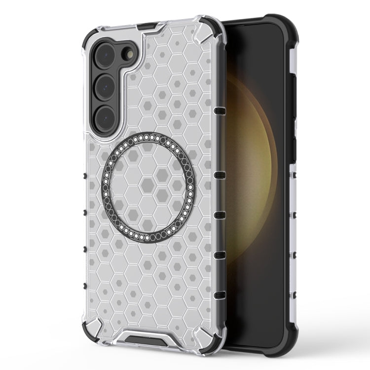 Honeycomb Magnetic Ring Shockproof Phone Case