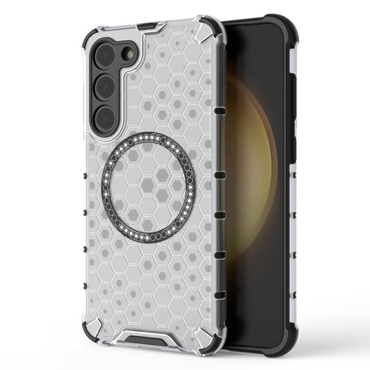 Honeycomb Magnetic Ring Shockproof Phone Case