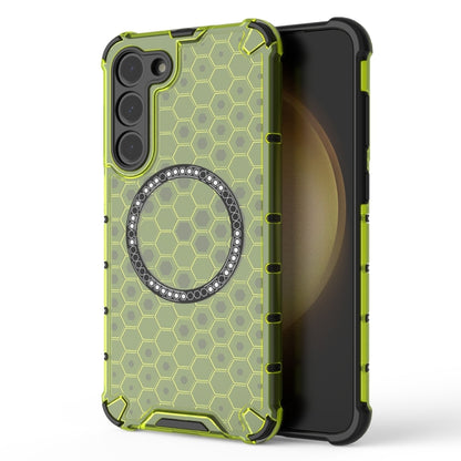 Honeycomb Magnetic Ring Shockproof Phone Case