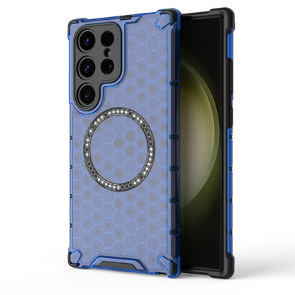 Honeycomb Magnetic Ring Shockproof Phone Case