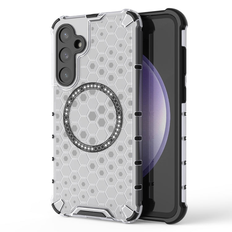 Honeycomb Magnetic Ring Shockproof Phone Case