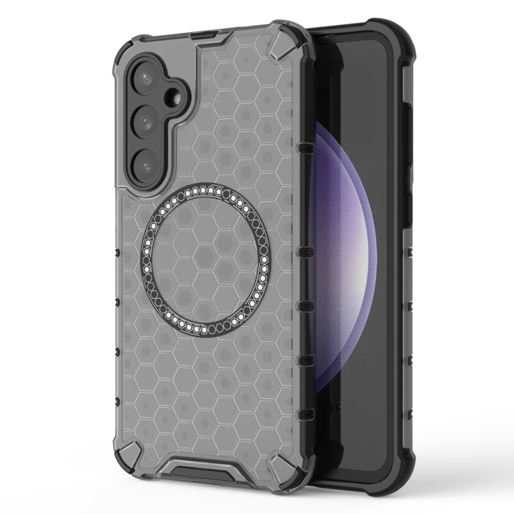 Honeycomb Magnetic Ring Shockproof Phone Case