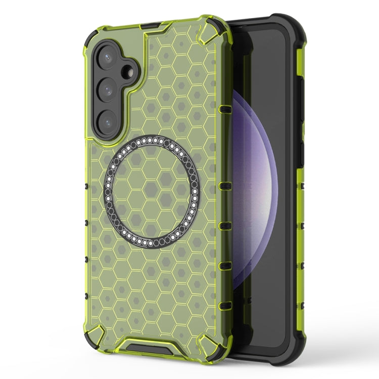 Honeycomb Magnetic Ring Shockproof Phone Case